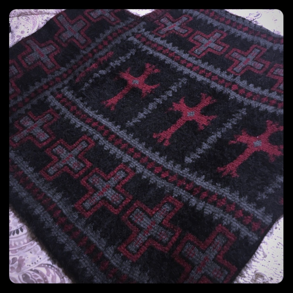 Sweater poncho 3
